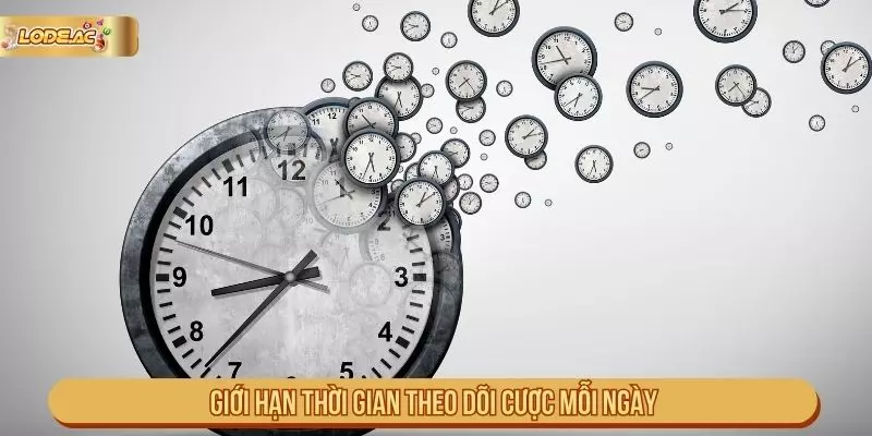 Giới hạn thời gian khi dùng checklist theo dõi lô đề an toàn hơn