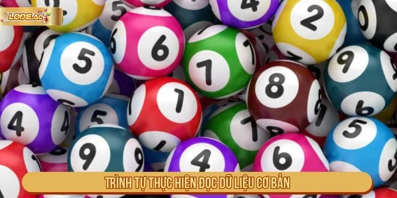 Trình tự thực hiện đọc dữ liệu cơ bản Trình tự thực hiện đọc dữ liệu cơ bản